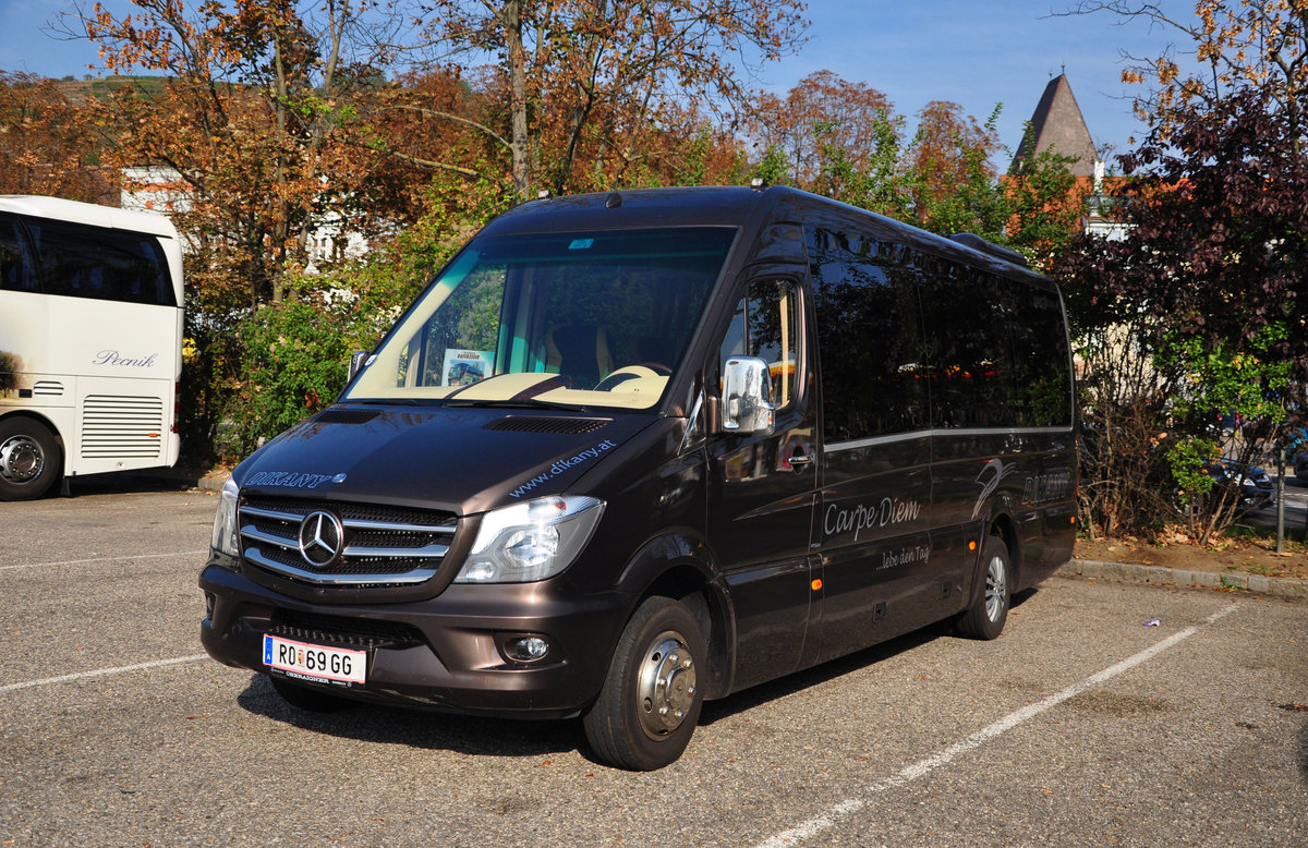 Mercedes Sprinter 519 Bluetec von Dikany Reisen aus sterreich in Krems.