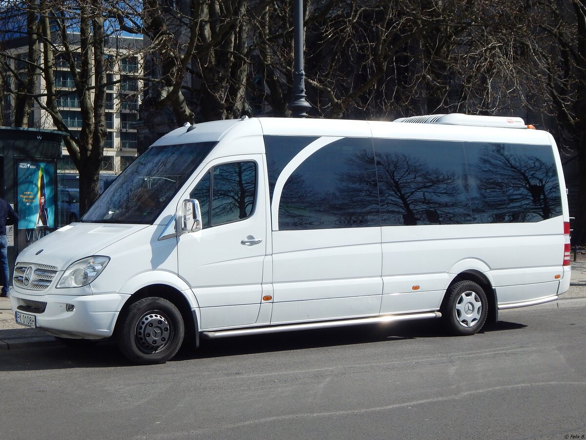 Mercedes Sprinter aus Polen in Berlin.