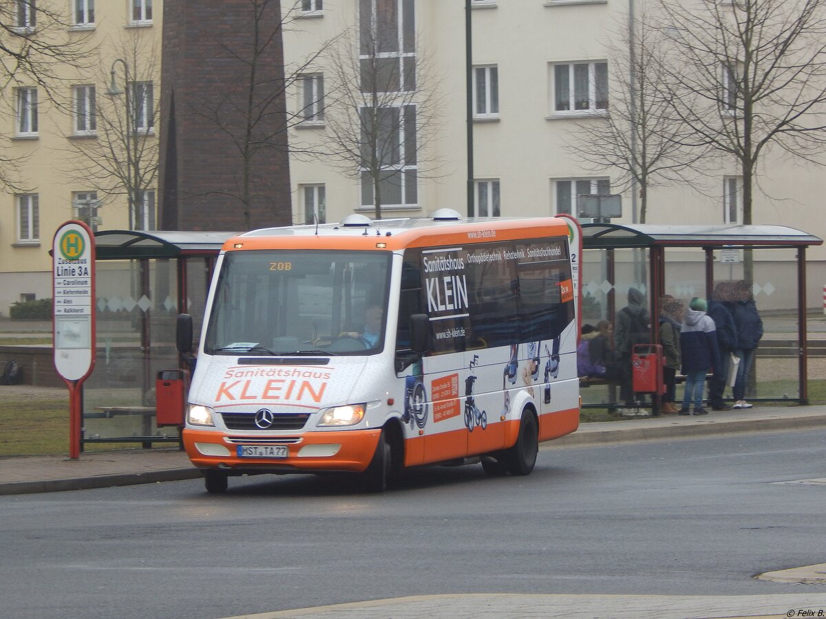 Mercedes Sprinter von Becker-Strelitz Reisen aus Deutschland in Neustrelitz. 