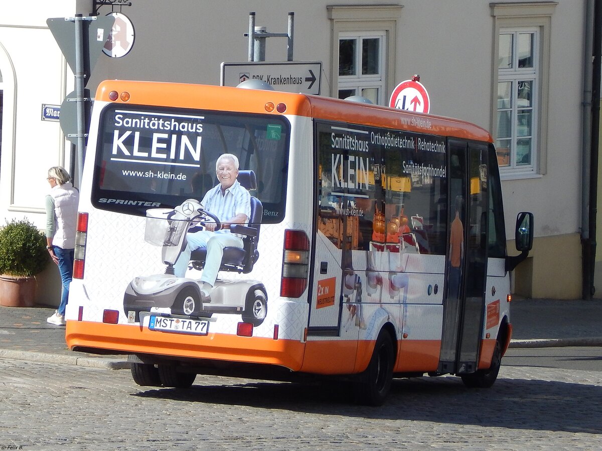 Mercedes Sprinter von Becker-Strelitz Reisen aus Deutschland in Neustrelitz.