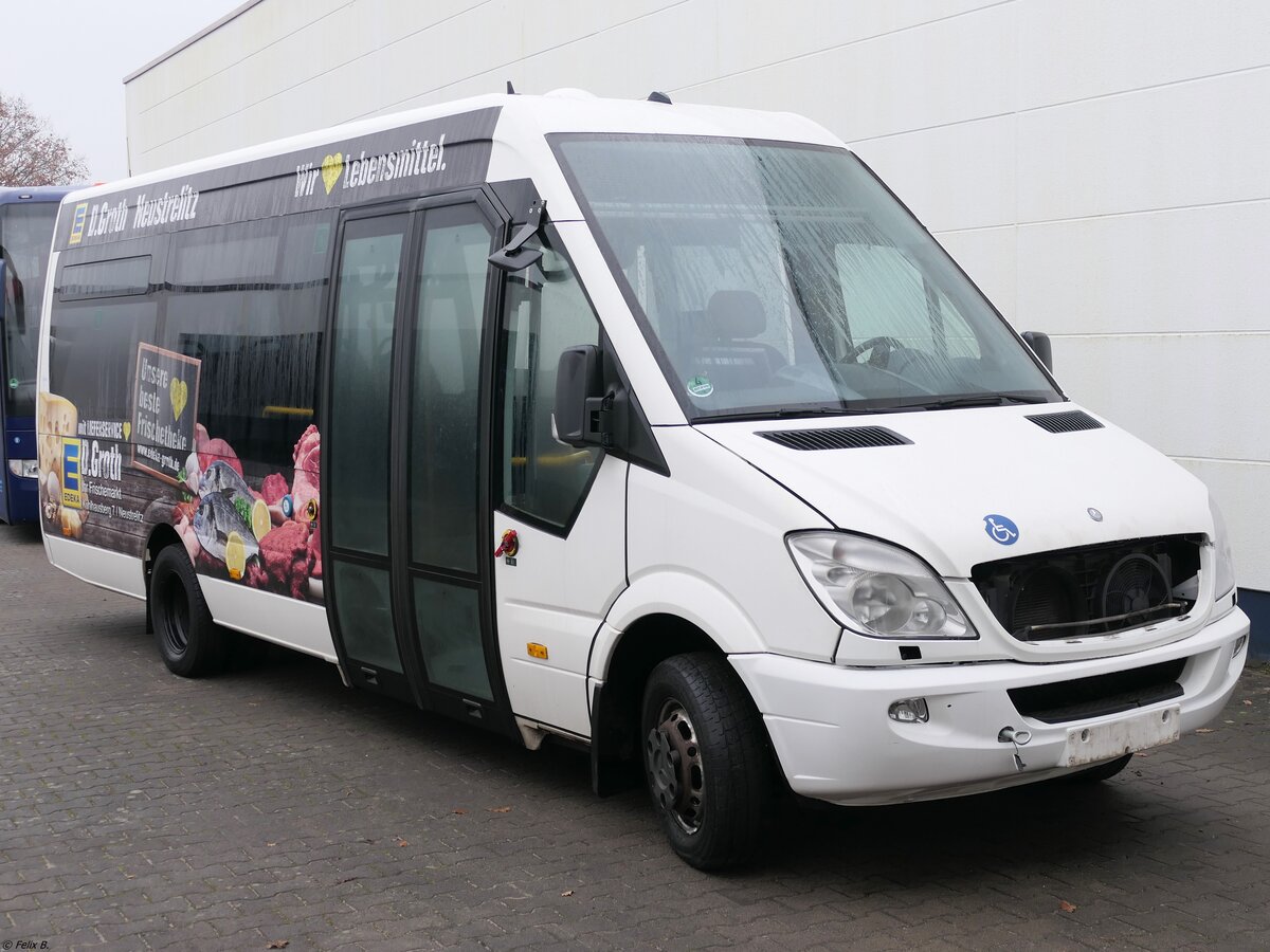 Mercedes Sprinter von Becker-Strelitz Reisen aus Deutschland in Neustrelitz.