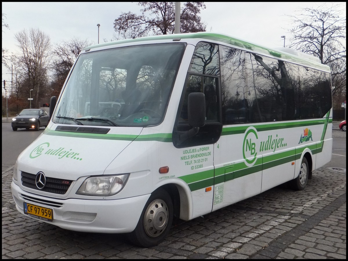 Mercedes Sprinter von NBC Niels Brndekilde ApS aus Dnemark in Berlin.