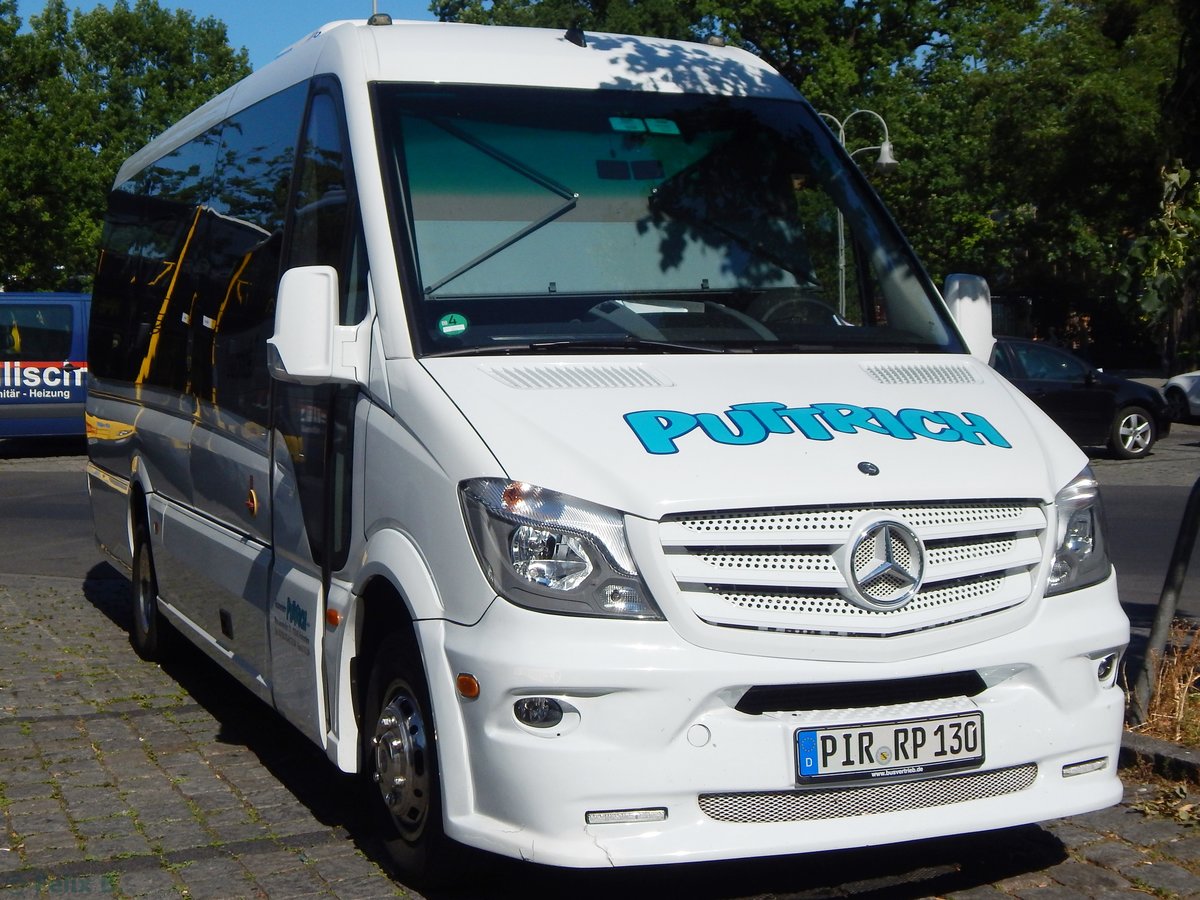 Mercedes Sprinter von Puttrich aus Deutschland in Berlin.