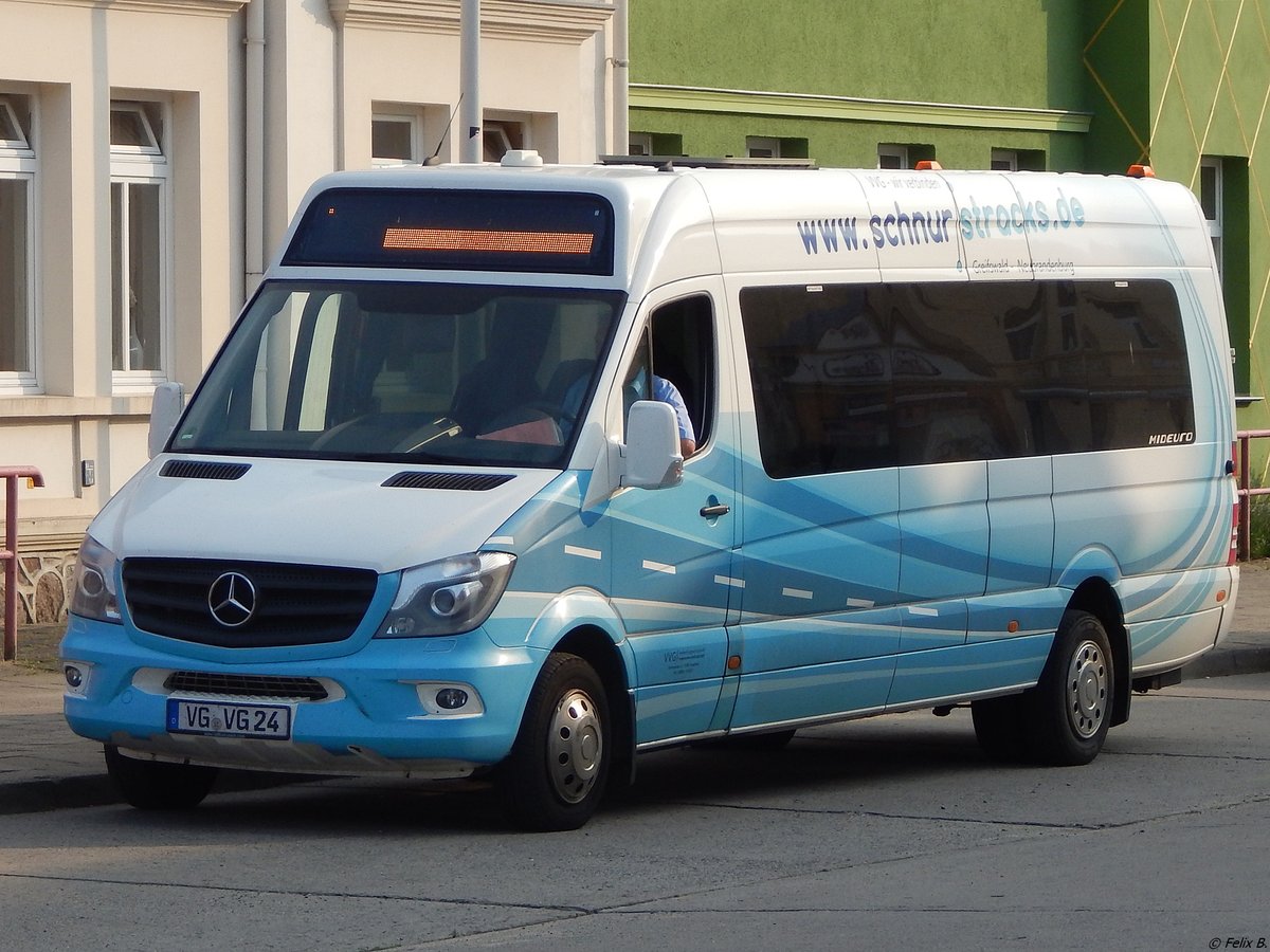 Mercedes Sprinter der VVG in Neubrandenburg. 