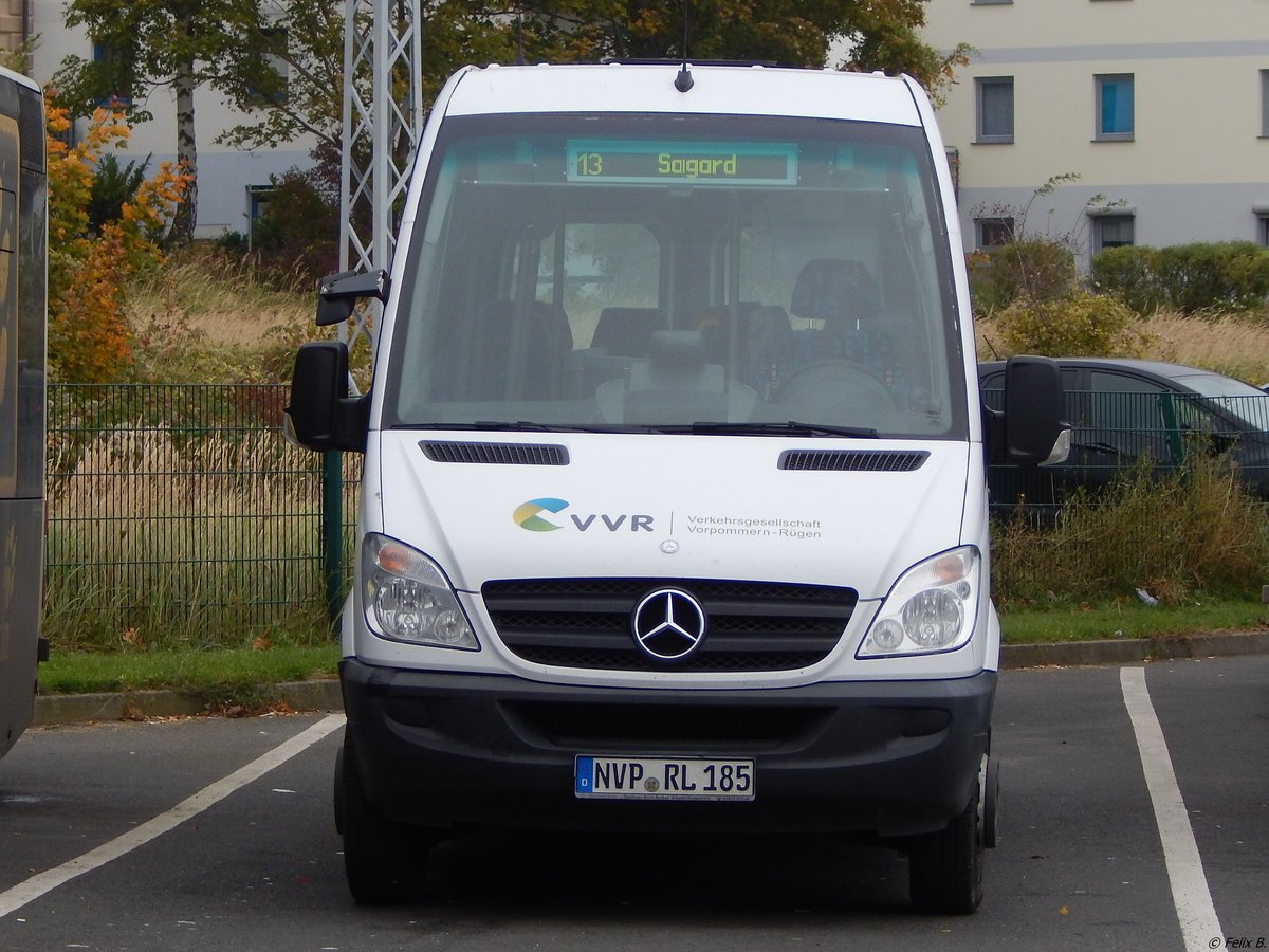 Mercedes Sprinter der VVR in Sassnitz.