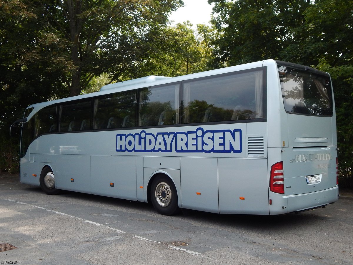 Mercedes Tourismo von BusArt aus Deutschland in Stralsund.