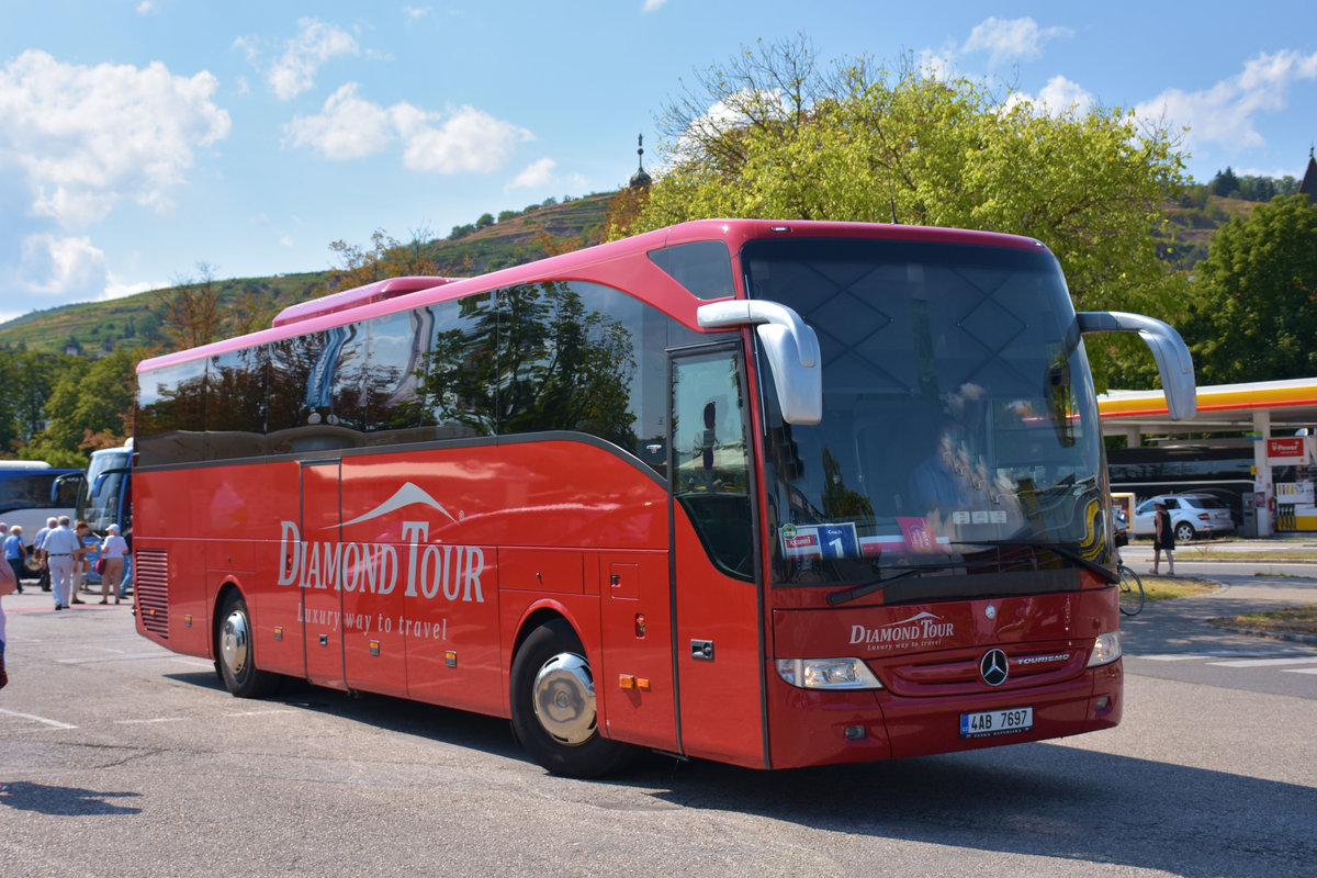 Mercedes Tourismo von Diamond Tour aus der CZ 2017 in Krems.