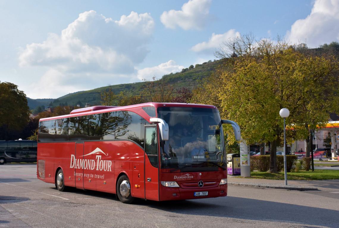 Mercedes Tourismo von Diamond Tour aus der CZ 2017 in Krems.