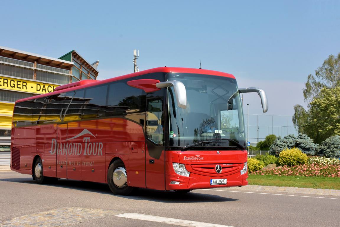 Mercedes Tourismo von Diamond Tour aus der CZ 2018 in Krems.