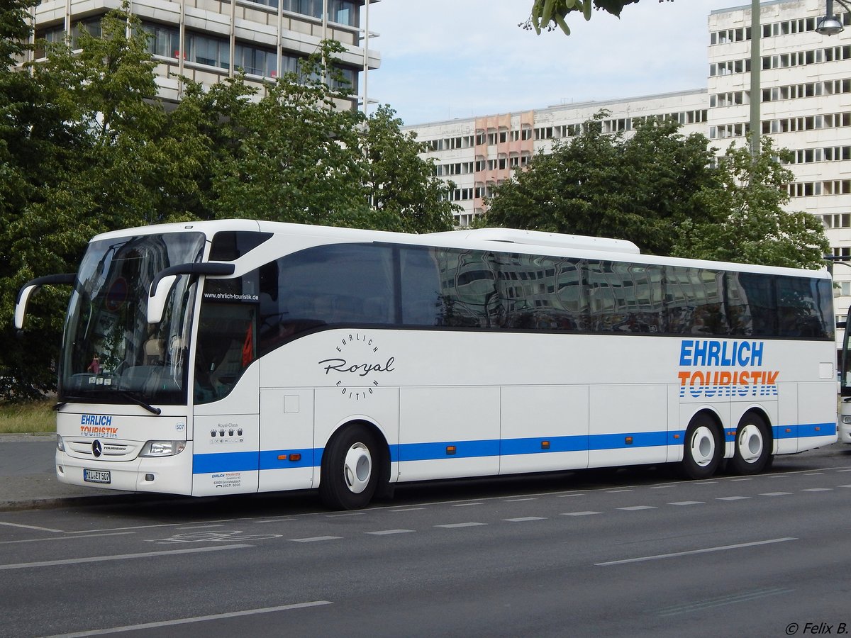 Mercedes Tourismo von Ehrlich Touristik aus Deutschland in Berlin. 