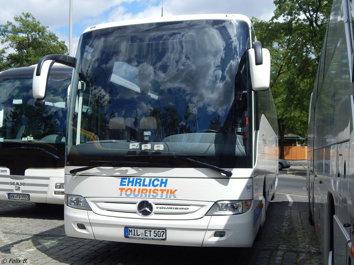 Mercedes Tourismo von Ehrlich Touristik aus Deutschland in Berlin. 