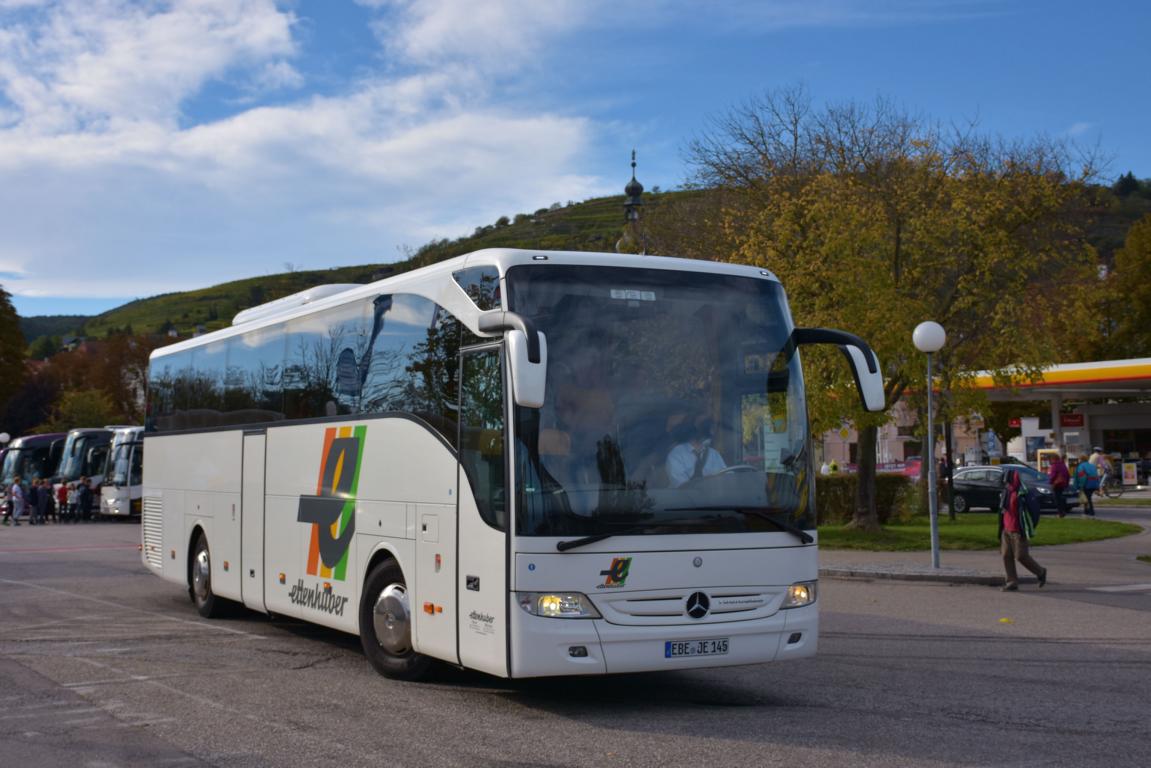 Mercedes Tourismo von Ettenhuber Reisen aus der BRD 10/2017 in Krems.