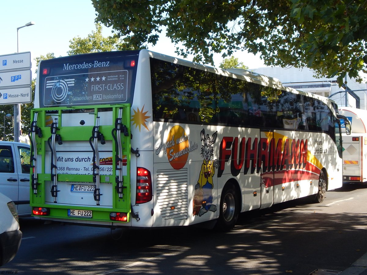 Mercedes Tourismo von Fuhrmann aus Deutschland in Berlin.