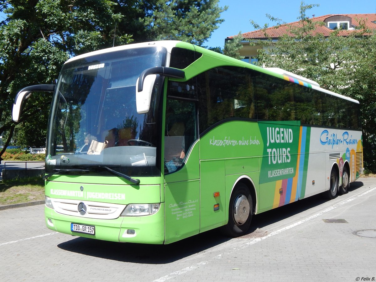 Mercedes Tourismo von Geißler-Reisen aus Deutschland in Binz.