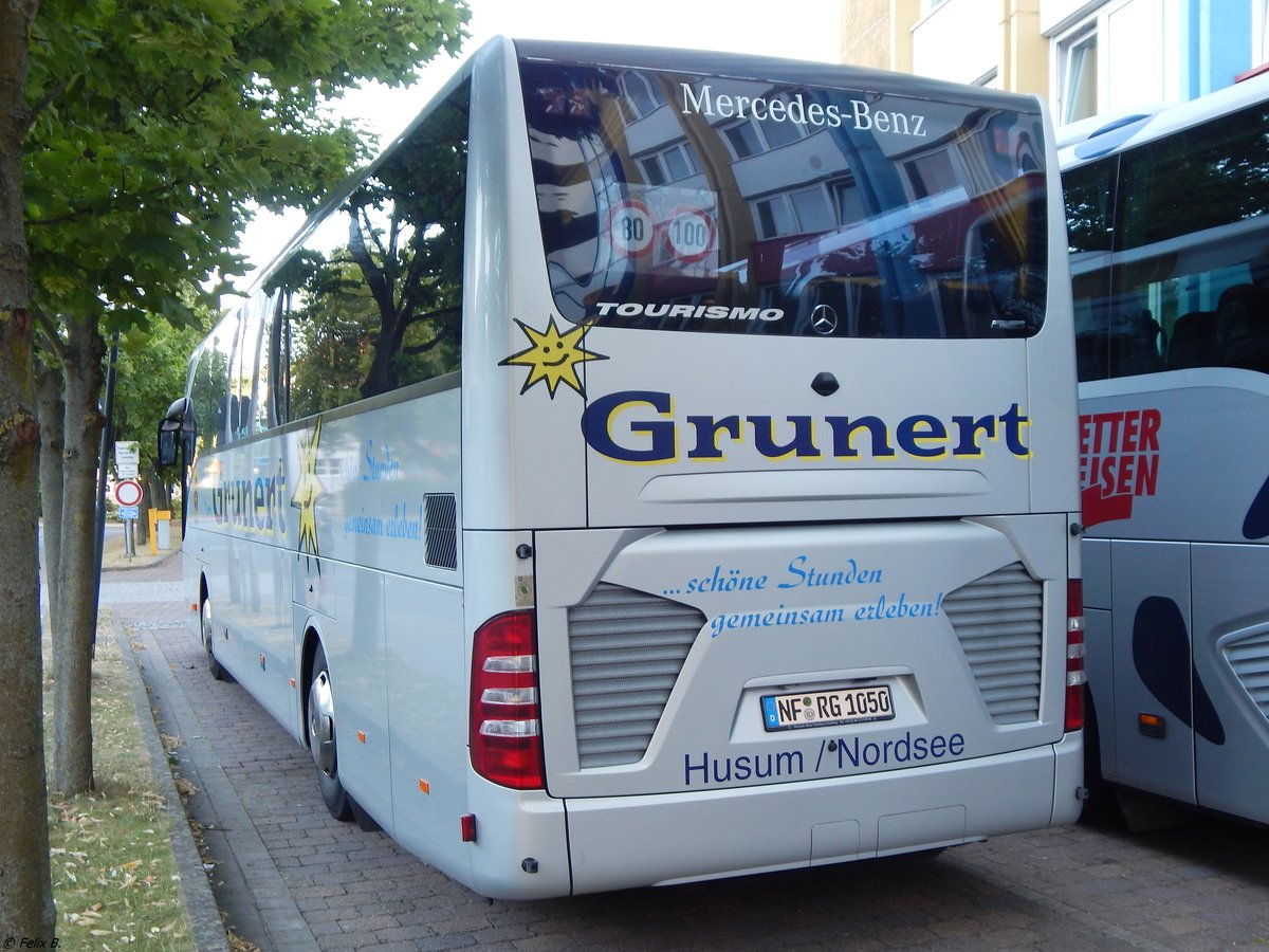 Mercedes Tourismo von Grunert aus Deutschland in Neubrandenburg.