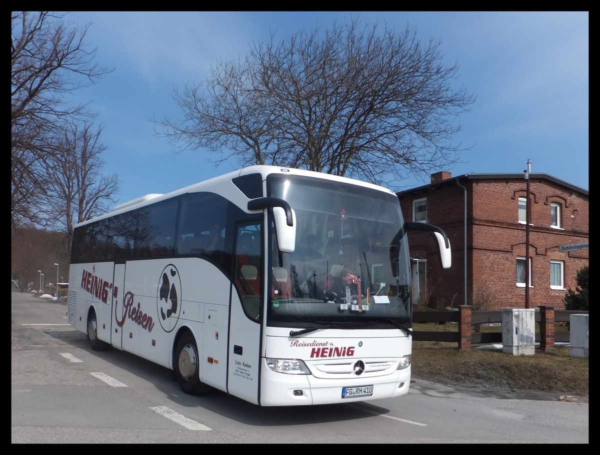 Mercedes Tourismo von Heinig Reisen  aus Deutschland in Sassnitz.