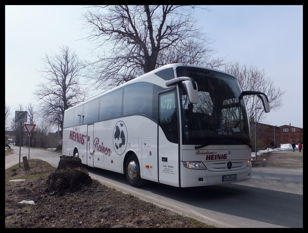 Mercedes Tourismo von Heinig Reisen  aus Deutschland in Sassnitz.