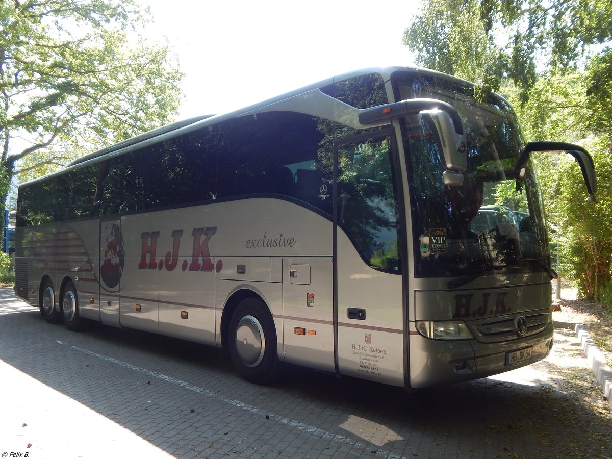 Mercedes Tourismo von H.J.K. Reisen aus Deutschland in Binz.