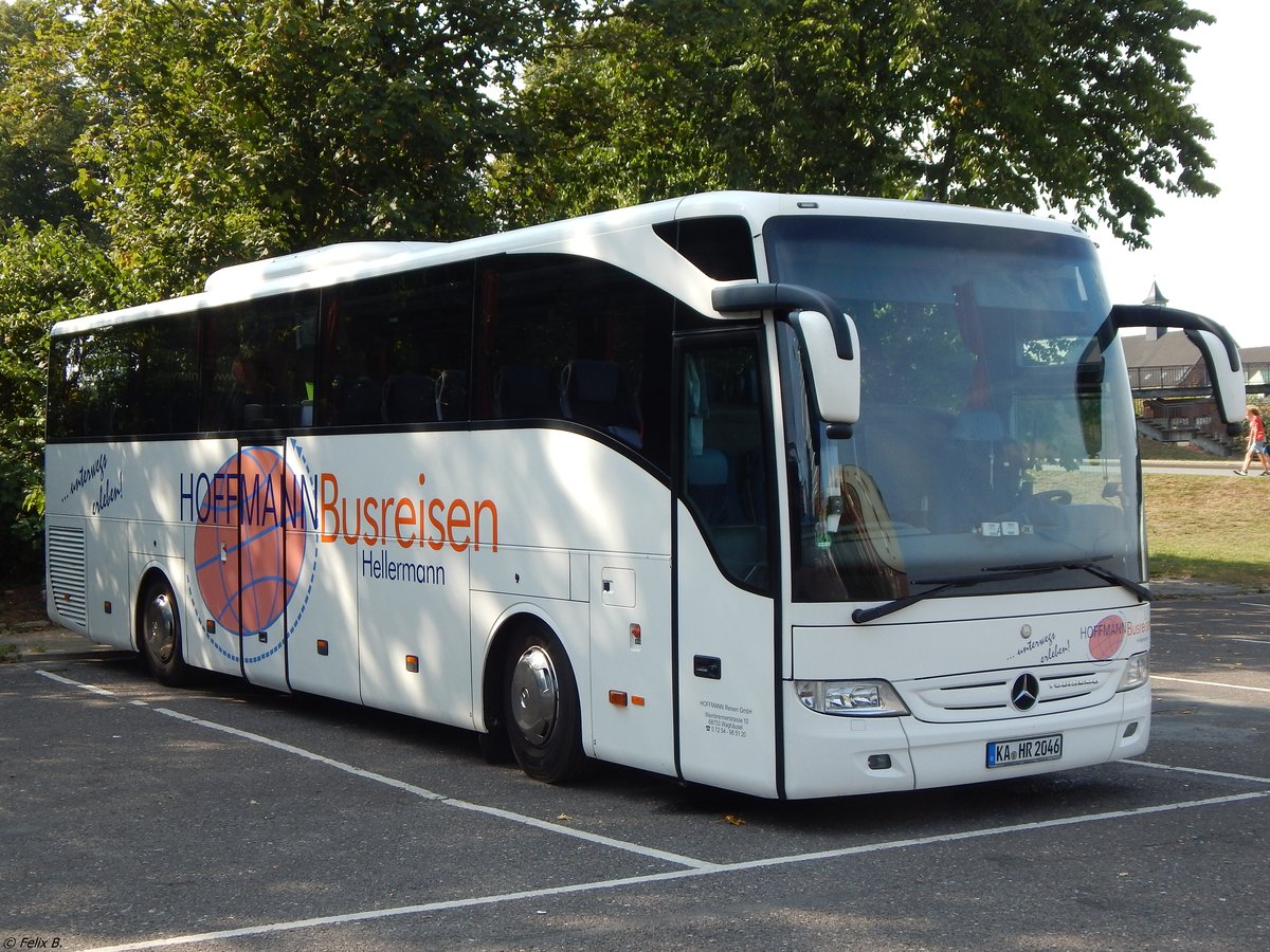 Mercedes Tourismo von Hoffmann Reisen Deutschland in Rostock.