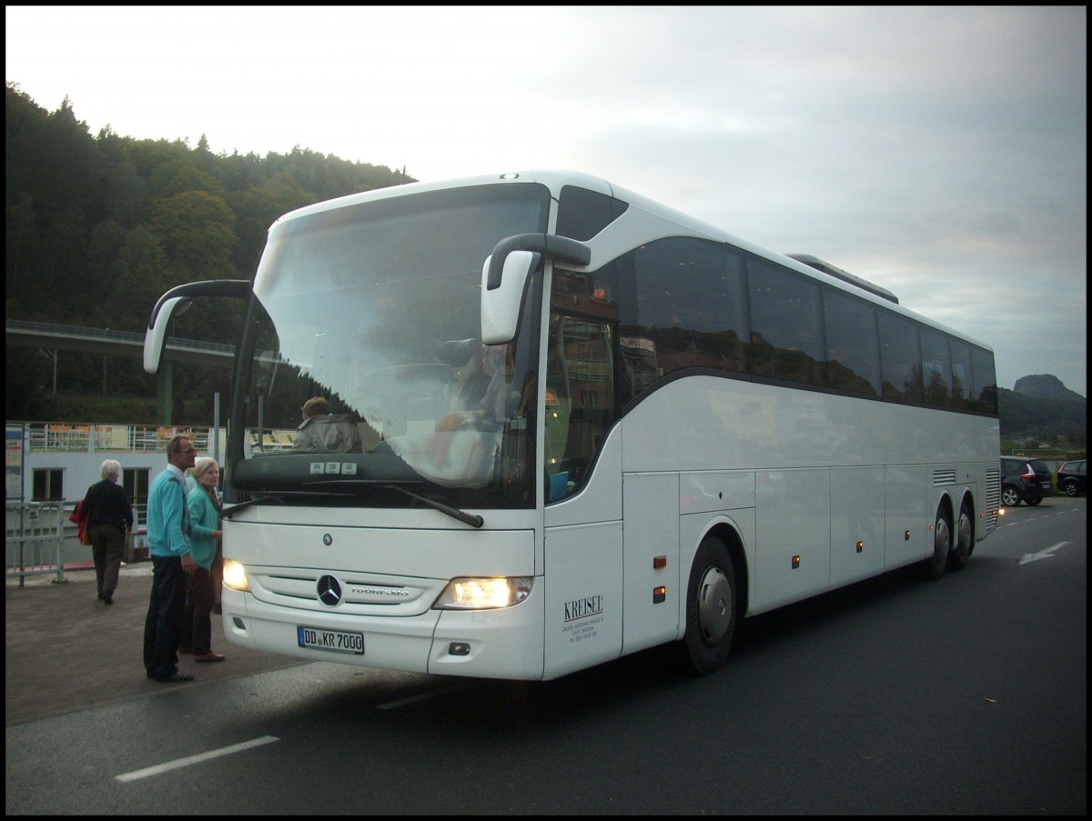 Mercedes Tourismo von Kreisel aus Deutschland in Bad Schandau.