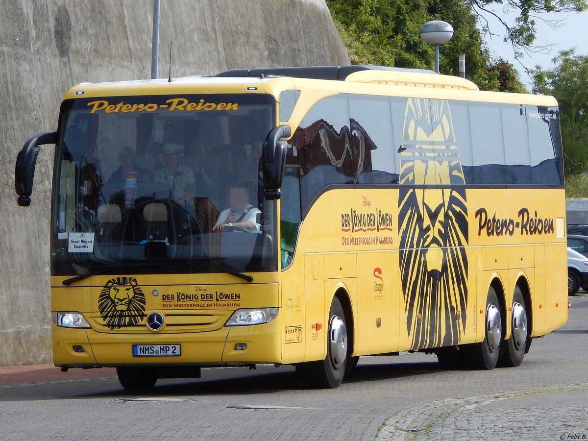 Mercedes Tourismo von Peters-Reisen aus Deutschland in Sassnitz. 