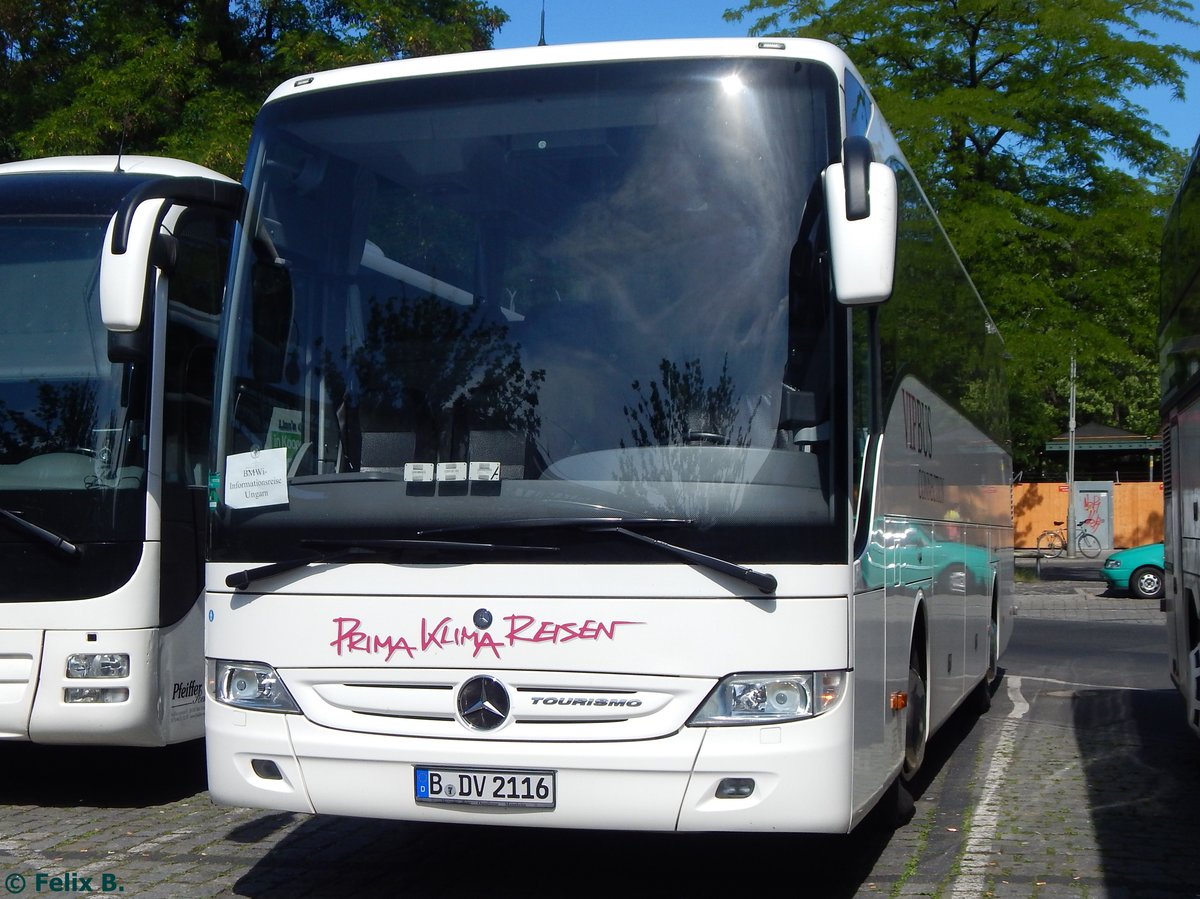 Mercedes Tourismo von Prima Klima Reisen aus Deutschland in Berlin.