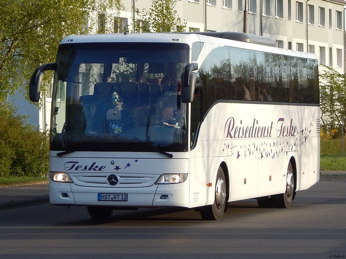 Mercedes Tourismo vom Reisedienst Teske aus Deutschland in Sassnitz.