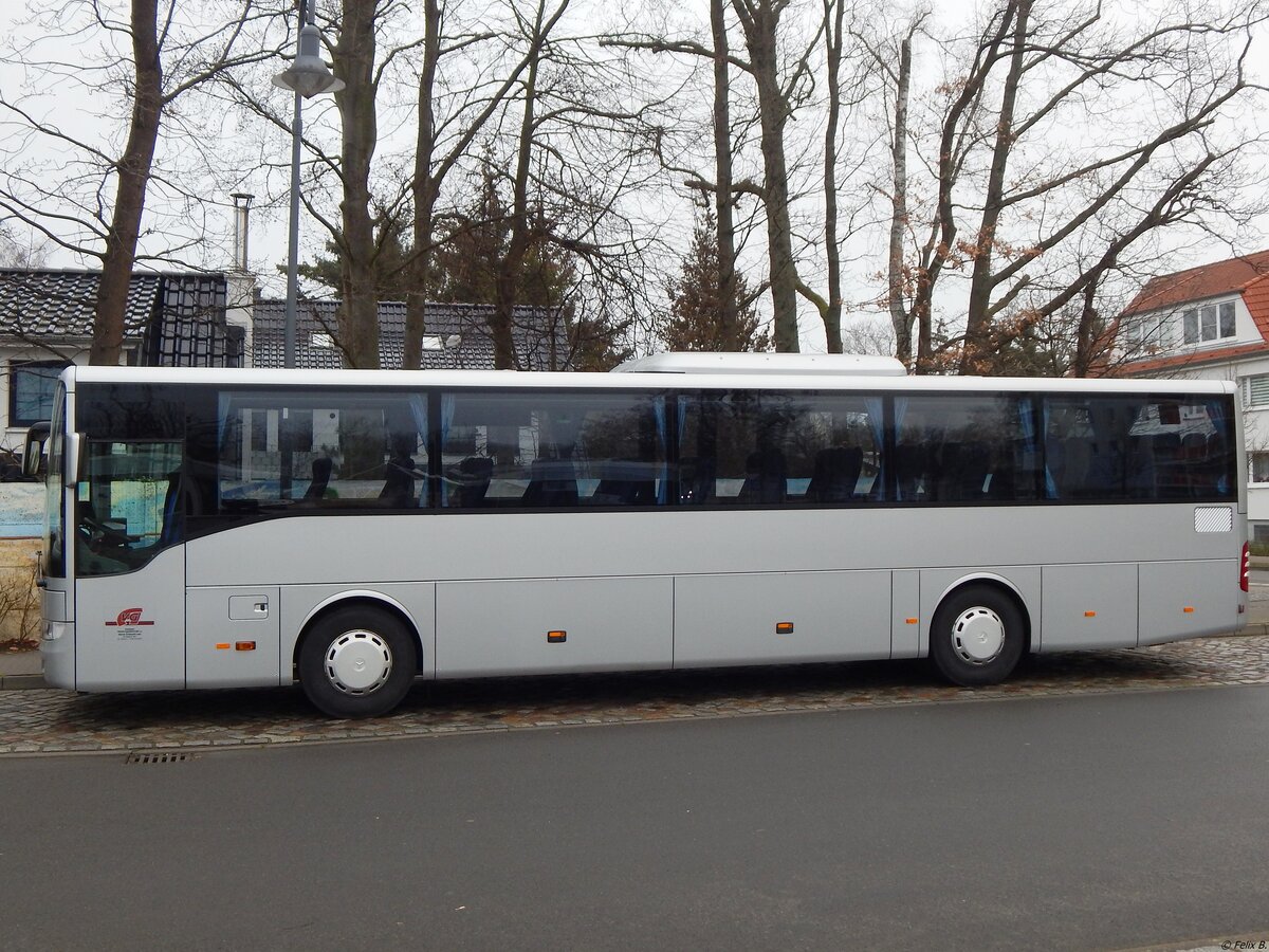 Mercedes Tourismo RH der Anklamer Verkehrsgesellschaft in Binz.