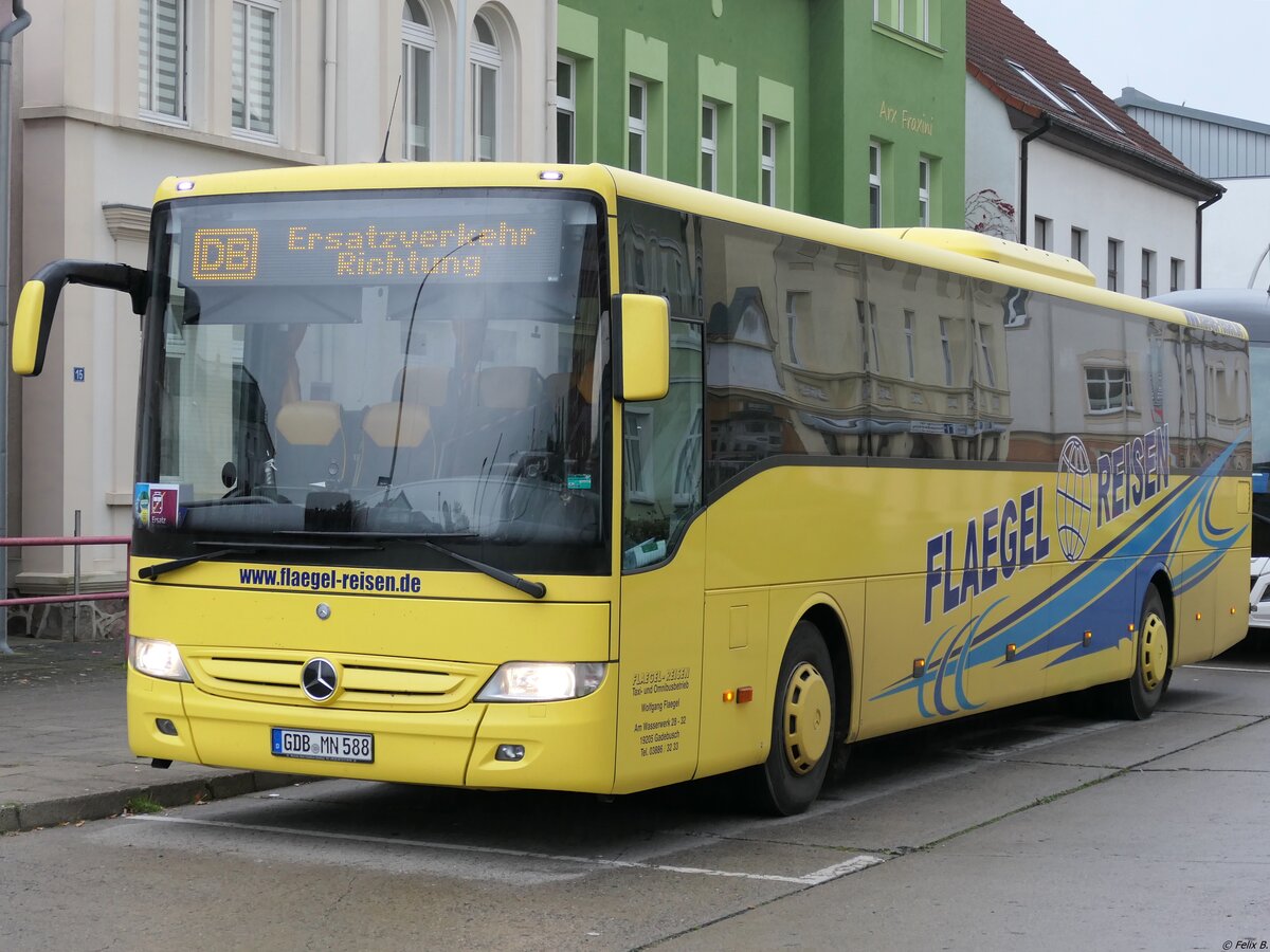 Mercedes Tourismo RH von Flaegel Reisen aus Deutschland in Neubrandenburg.