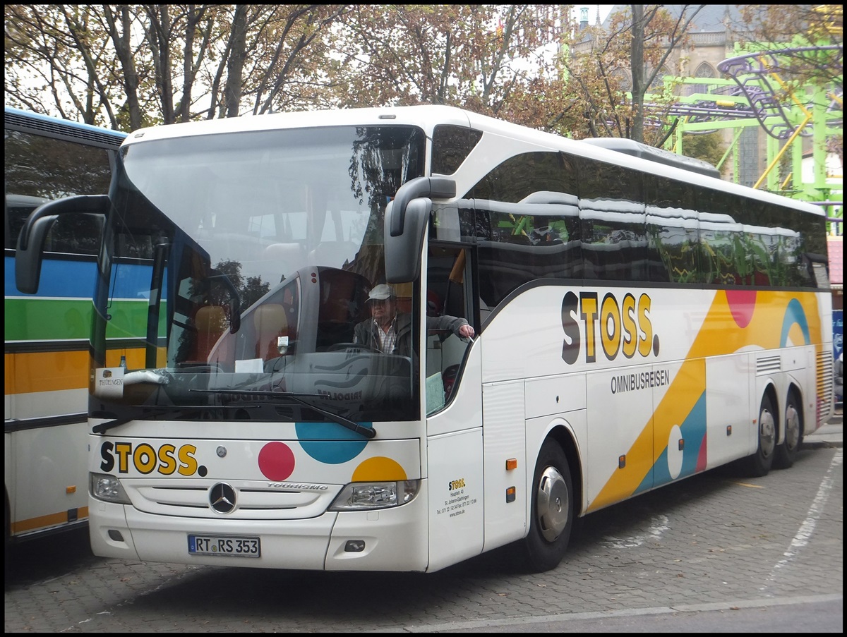 Mercedes Tourismo von Stoss aus Deutschland in Erfurt.