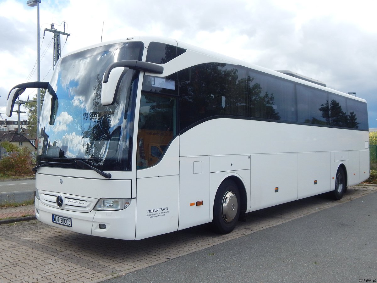 Mercedes Tourismo von Telefun aus Polen in Hannover.