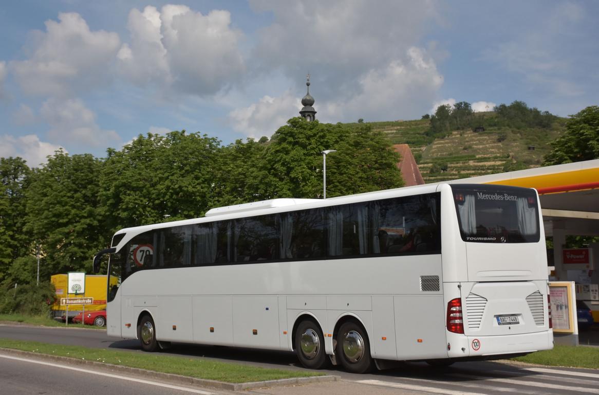 Mercedes Tourismo von Vega Tour aus der CZ 2018 in Krems.