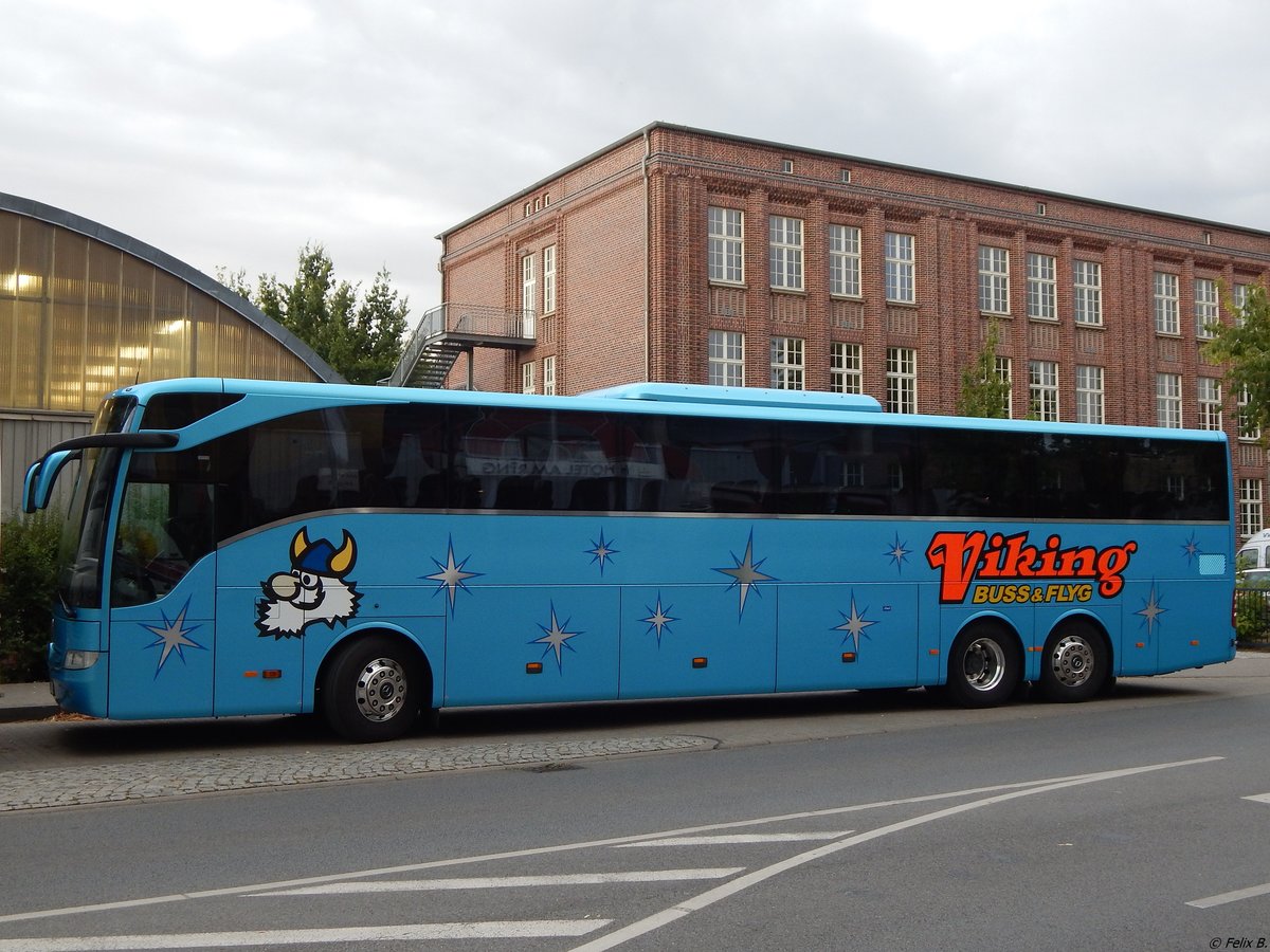 Mercedes Tourismo von Viking Buss & Flyg aus Schweden in Neubrandenburg.