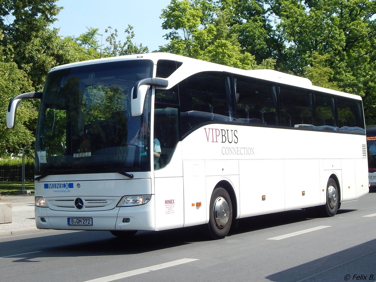 Mercedes Tourismo von Vip-Bus-Service/Minex aus Deutschland in Berlin.