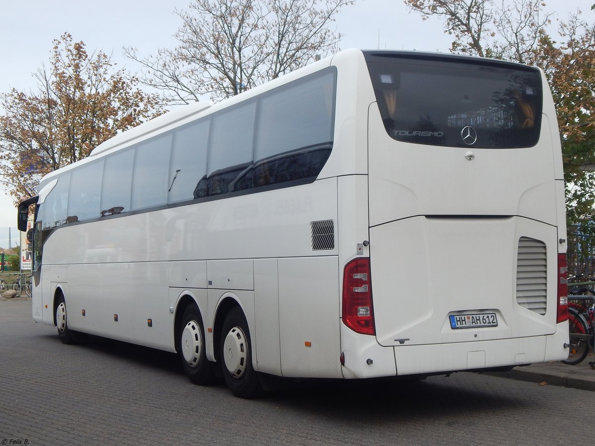 Mercedes Tourismo Vorführwagen aus Deutschland in Neubrandenburg.