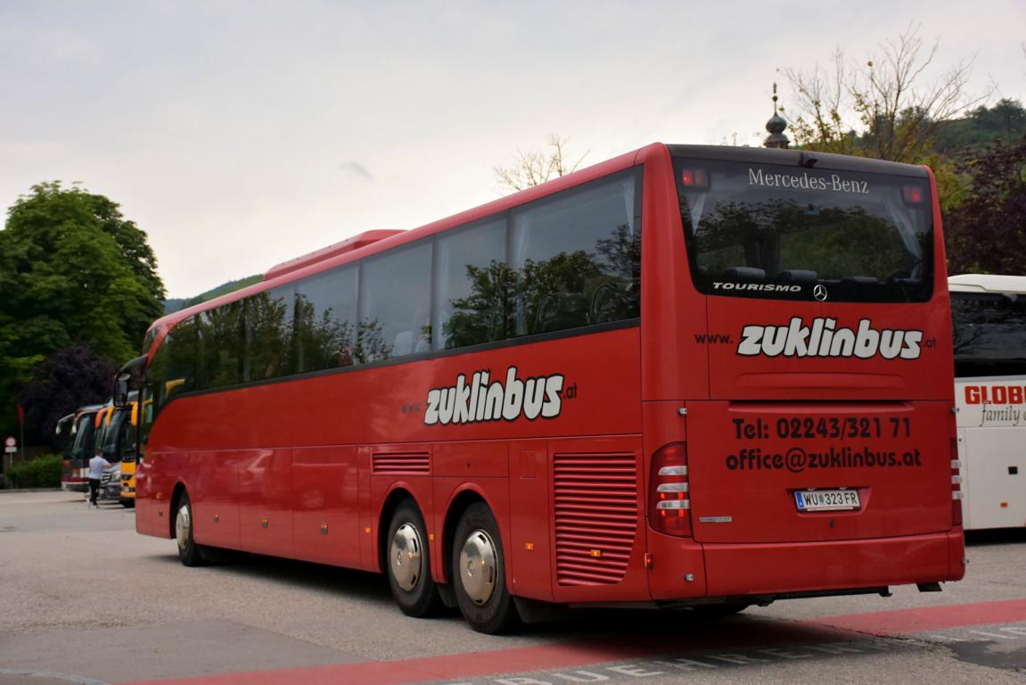 Mercedes Tourismo von Zuklin Bus aus N.. 2018 in Krems.