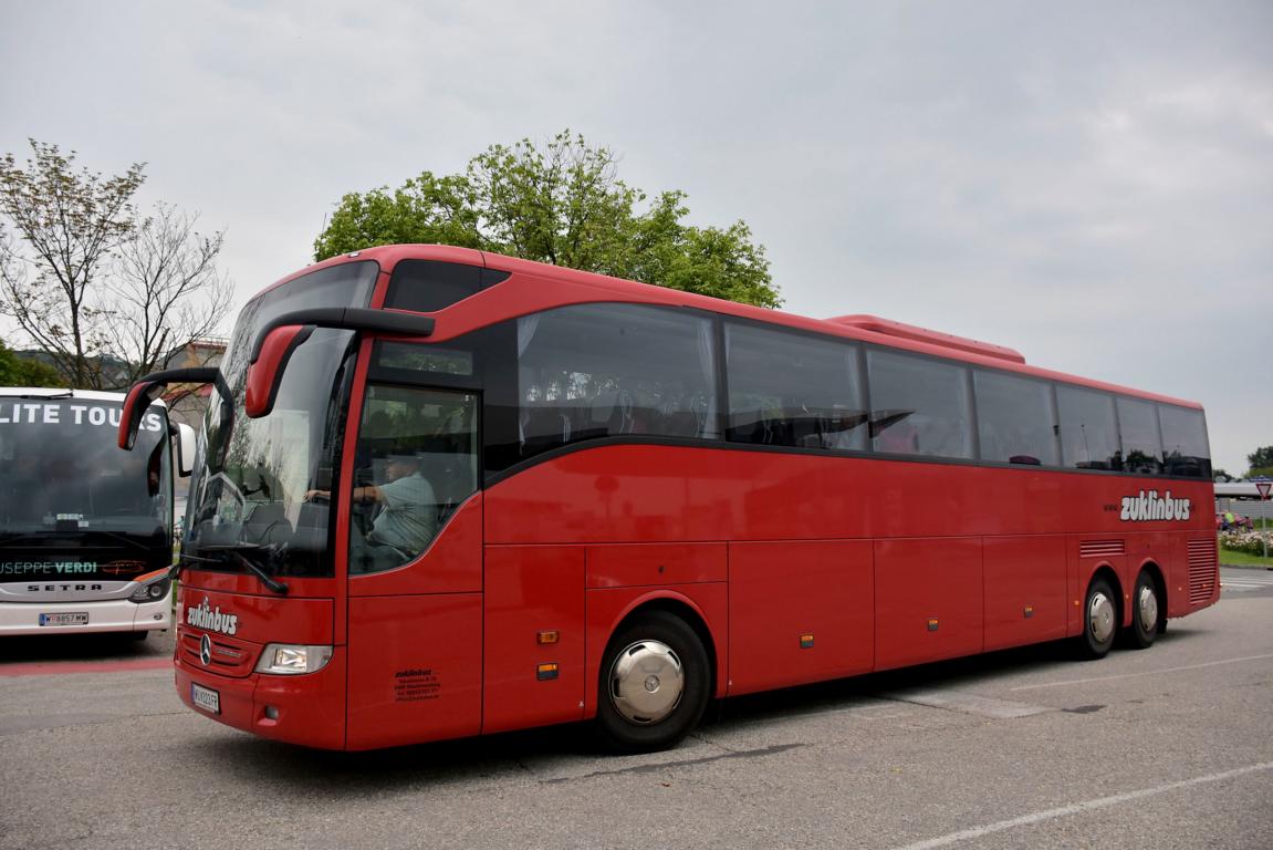 Mercedes Tourismo von Zuklin Bus aus N.. 2018 in Krems.