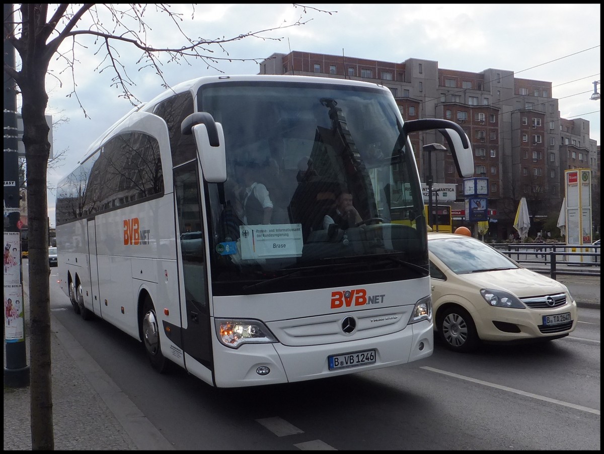 Mercedes Travego von BVB.net aus Deutschland in Berlin.