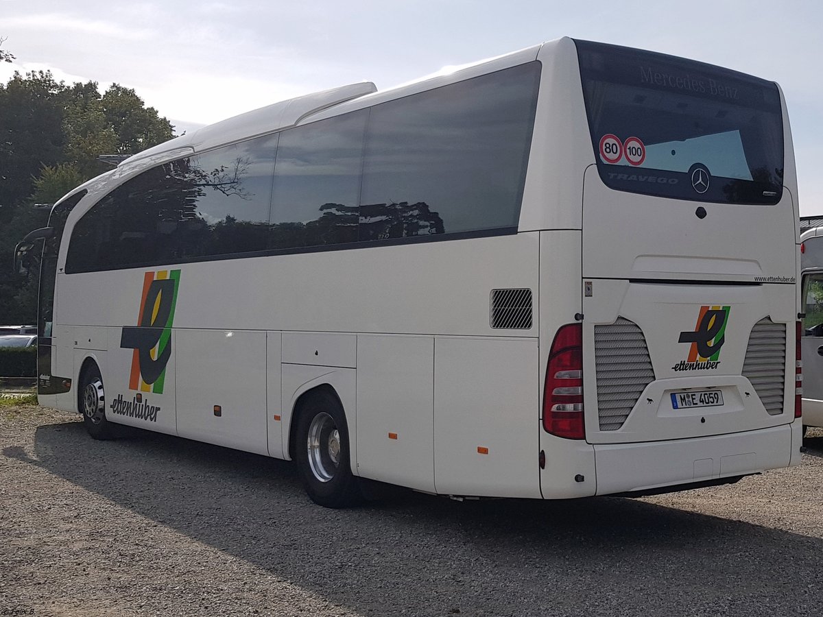 Mercedes Travego von Ettenhuber aus Deutschland am Chiemsee.