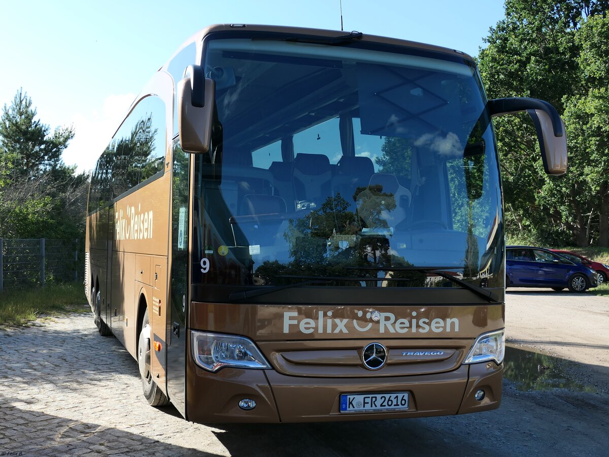 Mercedes Travego von Felix-Reisen aus Deutschland in Binz.