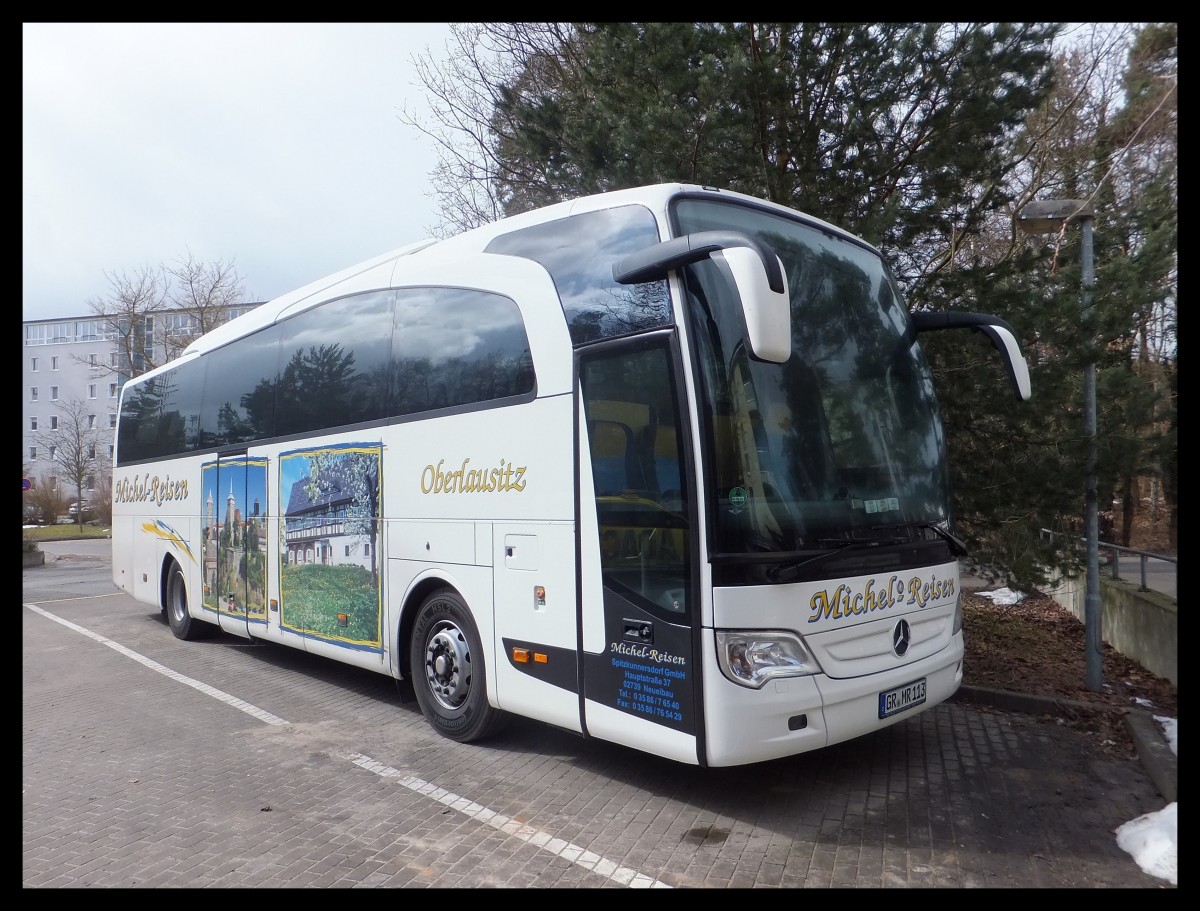 Mercedes Travego von Michel-Reisen aus Deutschland in Binz.