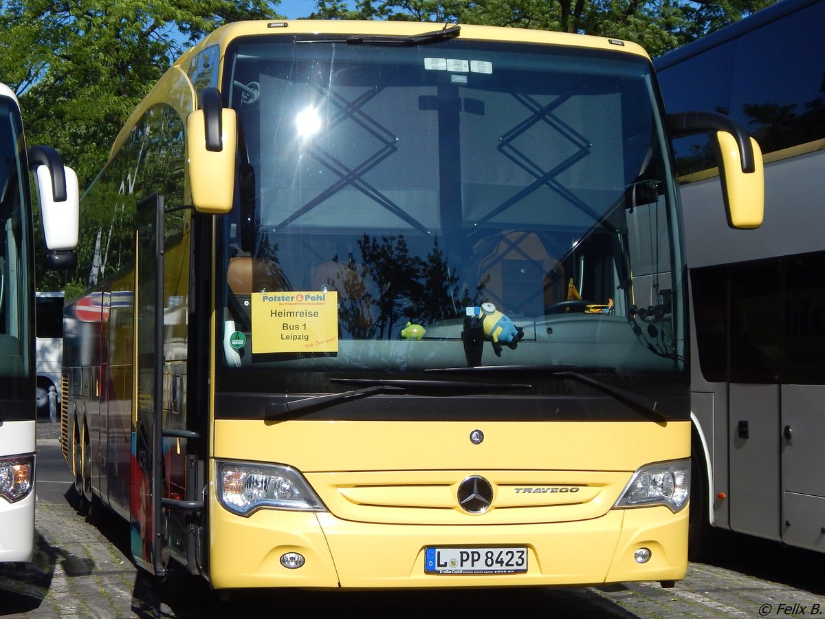 Mercedes Travego der Mitteldeutsche Reisebus GmbH Deutschland in Berlin.