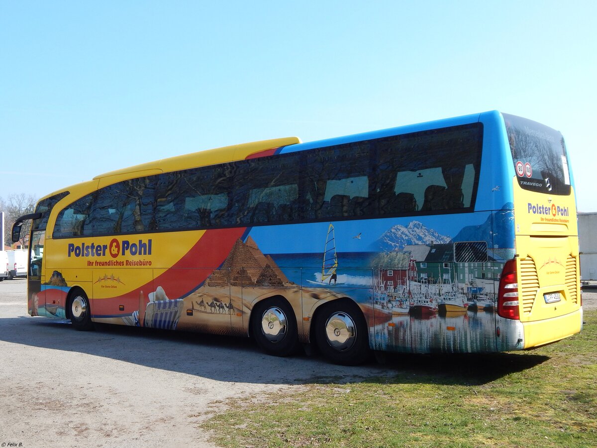 Mercedes Travego der Mitteldeutsche Reisebus GmbH Deutschland in Binz.