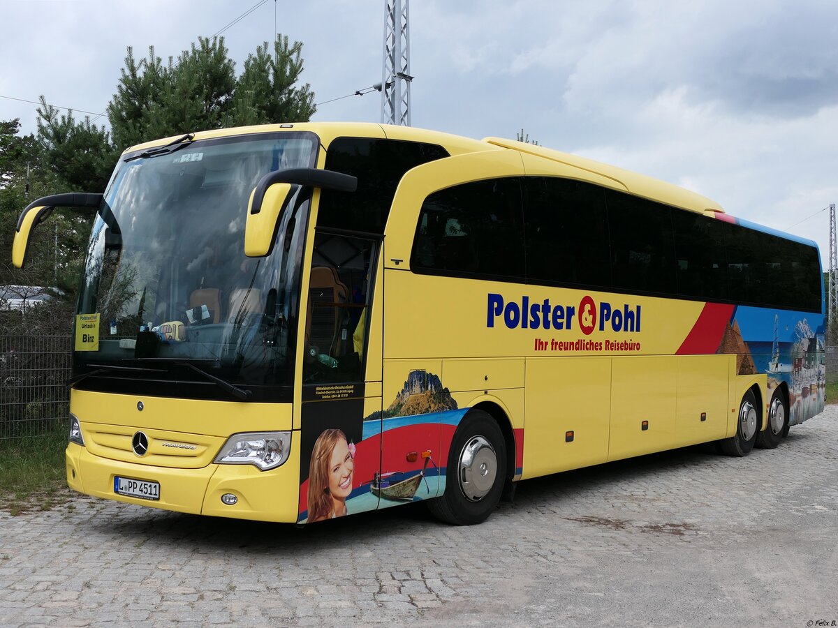 Mercedes Travego der Mitteldeutsche Reisebus GmbH aus Deutschland in Binz.