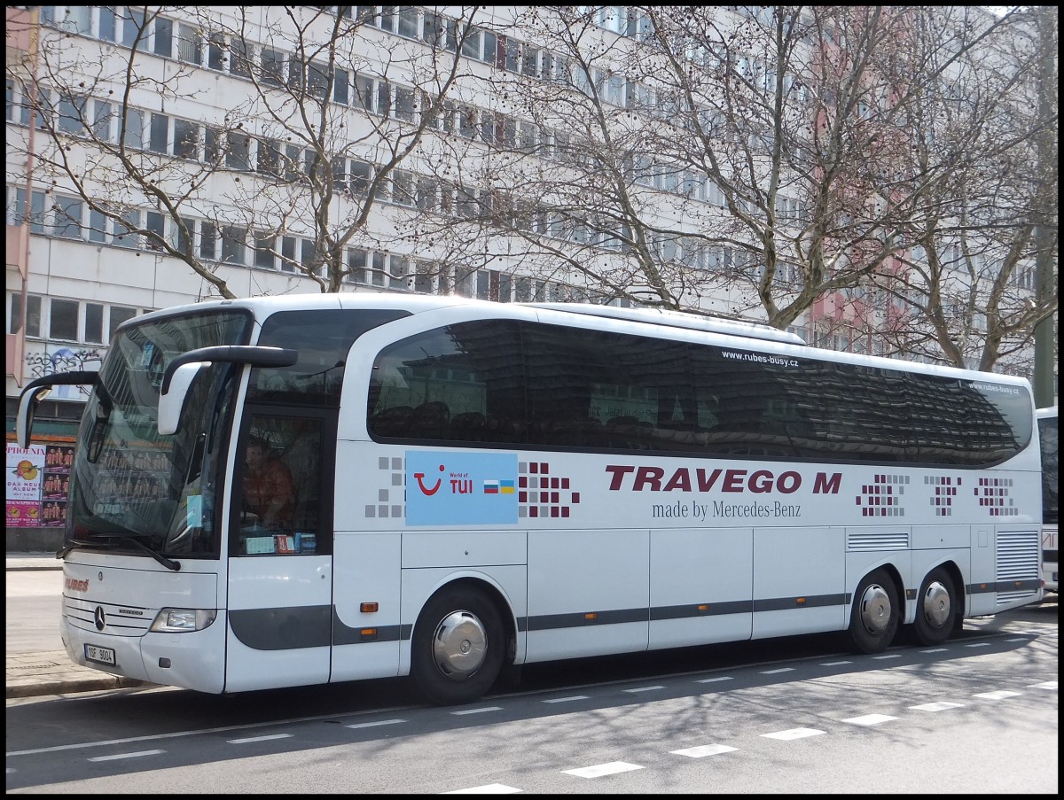 Mercedes Travego von Rubes aus Tschechien in Berlin.