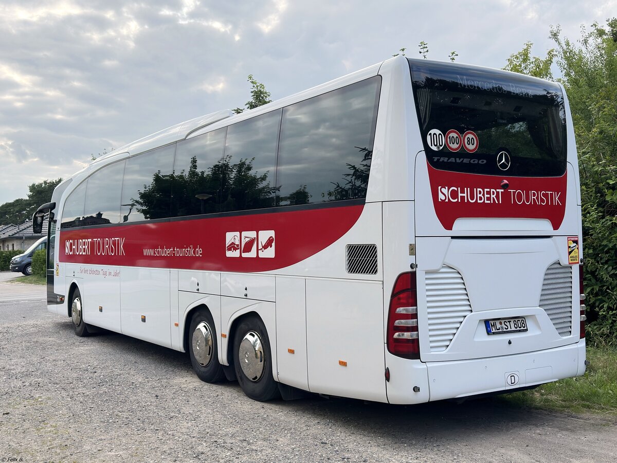 Mercedes Travego von Schubert Touristik aus Deutschland in Malchow.