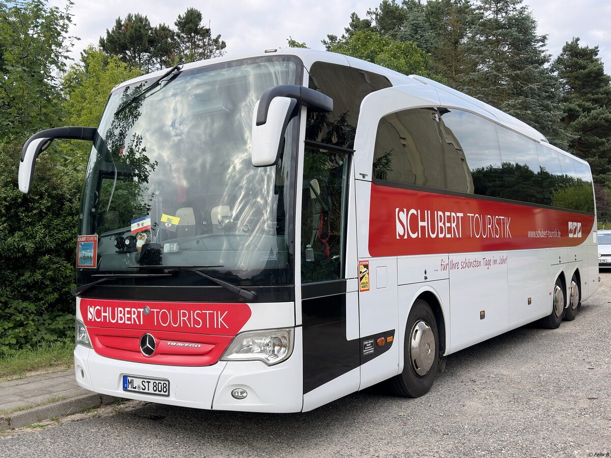 Mercedes Travego von Schubert Touristik aus Deutschland in Malchow.