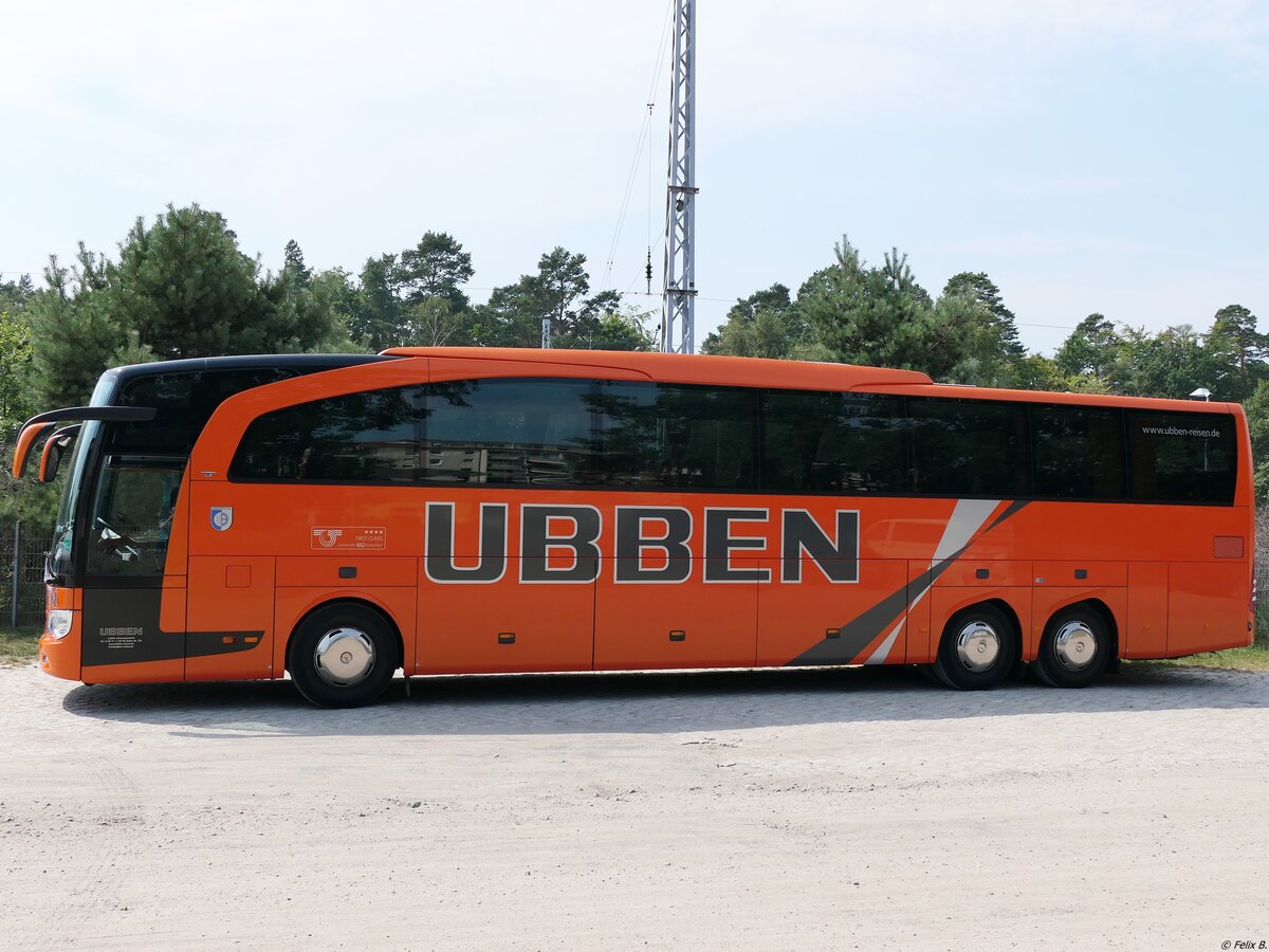 Mercedes Travego von Ubben aus Deutschland in Binz. 