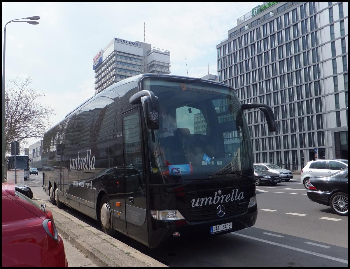 Mercedes Travego von Umbrella aus Tschechien in Berlin.