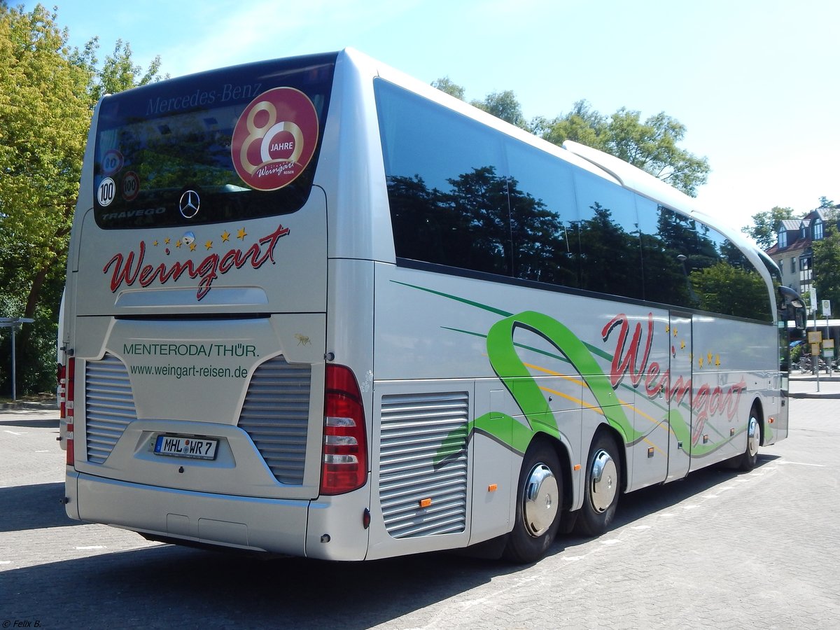 Mercedes Travego von Weingart aus Deutschland in Waren.